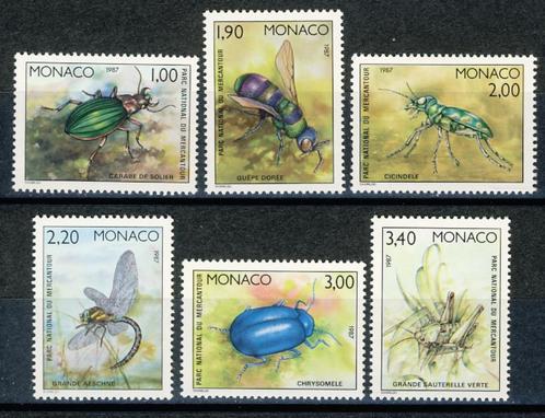 Monaco 1796/01 Insecten 1987 postfris, Postzegels en Munten, Postzegels | Europa | Frankrijk, Postfris, Verzenden