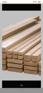 Vuren hout. Latjes balken enz. Alle maten mogelijk., Doe-het-zelf en Verbouw, Plinten en Afwerking, Ophalen of Verzenden, Nieuw