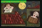 Prachtige getekende fantasie/kinderkaart F01-9, Ophalen of Verzenden, 1920 tot 1940, Gelopen, Kinderen