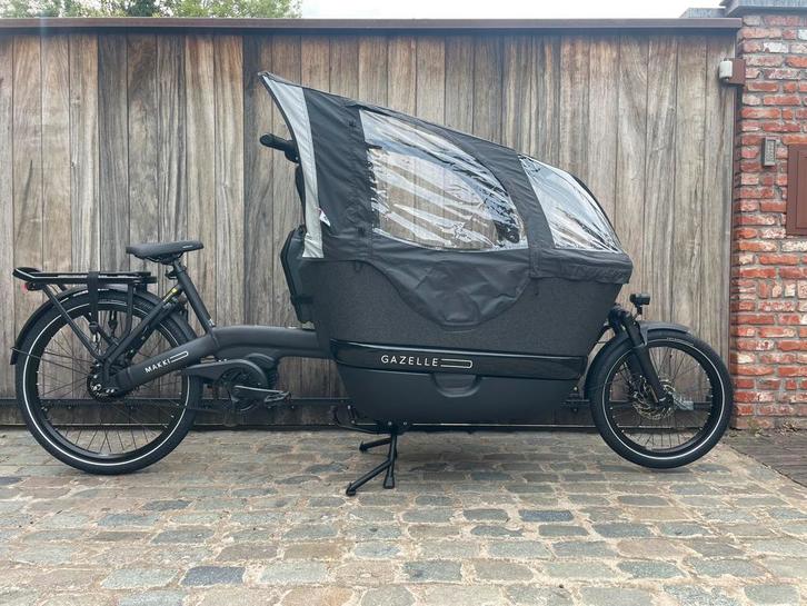 ::GAZELLE:: Makki Travel Connect Cargoline 800Wh bakfiets, Fietsen en Brommers, Fietsen | Heren | Herenfietsen, Nieuw, Gazelle