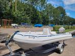 Consoleboot met honda 10pk, Watersport en Boten, Sloepen, Ophalen, Overige materialen, Gebruikt, Tot 10 pk