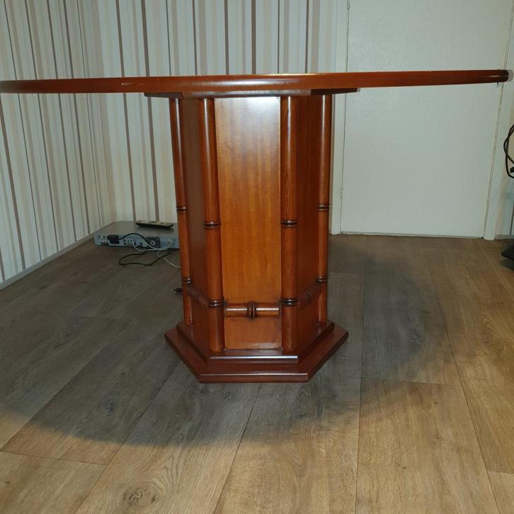 Kersenhouten eettafel, Huis en Inrichting, Tafels | Eettafels, Zo goed als nieuw, 100 tot 150 cm, 100 tot 150 cm, Vijf personen of meer