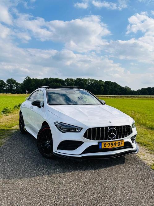 Mercedes-Benz CLA 250 e 218pk 8G-DCT 2023 Wit, Auto's, Mercedes-Benz, Particulier, CLA, 360° camera, ABS, Achteruitrijcamera, Adaptive Cruise Control