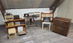 Grote verzameling oude radio's en pick-ups, Antiek en Kunst, Antiek | Tv's en Audio, Ophalen