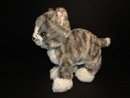 IKEA POES KITTEN LILLEPLUT PLUCHE GRIJS/LICHTGRIJS GEMELEERD, Kinderen en Baby's, Speelgoed | Knuffels en Pluche, Nieuw, Poes