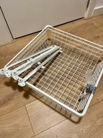 2 draadmanden ikea, wit Hjälpa 60 x 55, Ophalen, 50 tot 100 cm, Zo goed als nieuw, Minder dan 100 cm