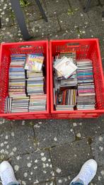 2 kratten met cd’s, Cd's en Dvd's, Ophalen, Gebruikt