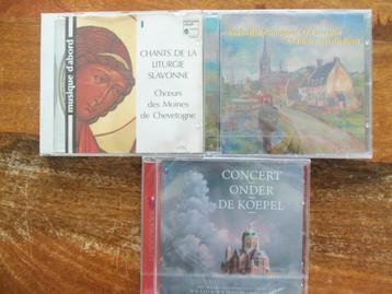 3 CD'S KOORMUZIEK. beschikbaar voor biedingen