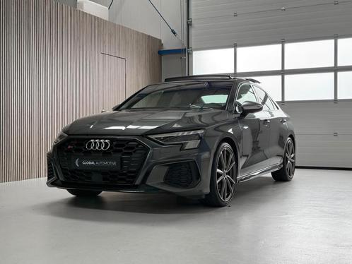 Audi S3 Limousine 2.0 TFSI Quattro - LEER - SCHUIFDAK - 19'', Auto's, Audi, Bedrijf, Te koop, S3, 4x4, ABS, Adaptive Cruise Control