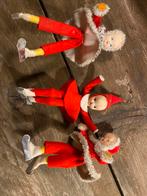 Oude Kerstversiering Schaatsende Meisjes, Antiek en Kunst, Antiek | Speelgoed, Ophalen of Verzenden