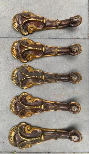 Set van 5 massieve hanglamp / kroonluchter armen beschikbaar voor biedingen