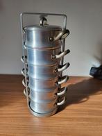 Vintage Rantang - Stapelbare Pannen, Ophalen, Gebruikt, Aluminium, Overige typen