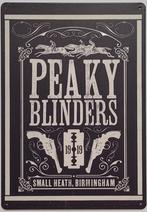Peaky Blinders zwart logo reclamebord van metaal wandbord