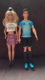 Barbie en Ken poppen set, Kinderen en Baby's, Speelgoed | Poppen, Ophalen of Verzenden, Zo goed als nieuw, Barbie