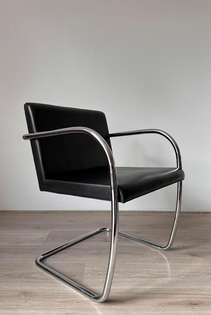 4 Fasem BRNO design stoelen, Huis en Inrichting, Stoelen, Gebruikt, Zwart, Ophalen