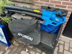 Hyundai Bladblazer met Opvangzak, Tuin en Terras, Bladblazers, Gebruikt, Handgedragen, Ophalen of Verzenden, Met opvangzak