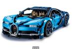 Lego Technic 42083 Bugatti Chiron, Ophalen, Zo goed als nieuw, Complete set, Lego