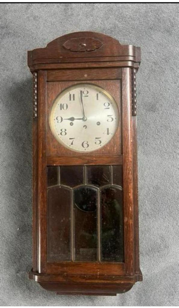 Antieke originele J. Unghans klok (VASTE PRIJS!), Antiek en Kunst, Antiek | Klokken, Ophalen