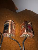 Koperen Stuur & Bakboord Navigatielampen, Watersport en Boten, Verzenden, Gebruikt, Overige typen