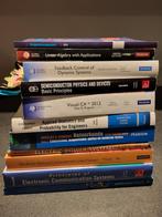 11 Studieboeken uit mijn opleiding Electrical Engineering, Boeken, Gelezen, Diverse auteurs, Beta, HBO