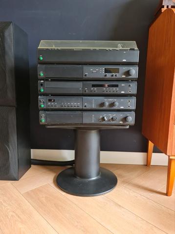 Complete HIFI installatie Braun Atelier op zuil, INCL BOXEN beschikbaar voor biedingen