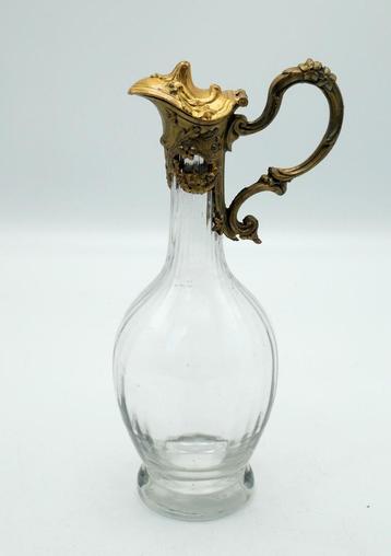 Decoratieve Franse Art Nouveau likeurkan   beschikbaar voor biedingen
