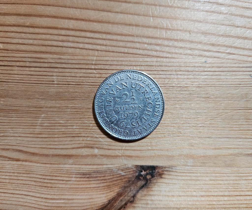 Rijksdaalders Unie van Utrecht, Postzegels en Munten, Munten | Nederland, Ophalen, Koningin Juliana, 2½ gulden, Losse munt