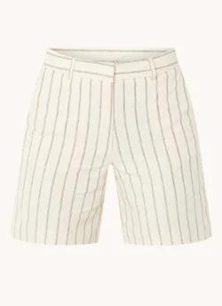 Selected Femme high waist straight fit nieuw 40 streepprint, Kleding | Dames, Broeken en Pantalons, Nieuw, Maat 38/40 (M), Ophalen of Verzenden