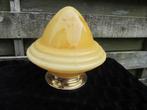 PRACHTIGE GROTE ART DECO PLAFONNIERE DIAMETER 30 CM, Huis en Inrichting, Lampen | Plafondlampen, Ophalen, Gebruikt, ART DECO