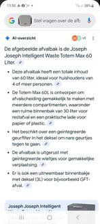 Afvalbak joseph joseph, Ophalen