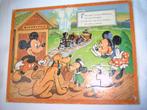 Oude Mickey Mouse/Sneeuwwitje/Cinderella - Puzzels, Ophalen of Verzenden, Gebruikt