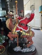 Zeer groot kerst Ornament
Kerstman op rendier.
60 x 40 x 90, Diversen, Kerst, Ophalen, Nieuw