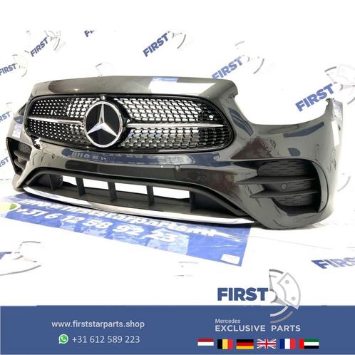 W213 W238 E43 E53 FACELIFT AMG VOORBUMPER GRIJS  E Klasse +, Auto-onderdelen, Carrosserie en Plaatwerk, Bumper, Mercedes-Benz