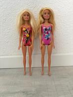 Als nieuw! 2 prachtige Barbie strandpoppen met badpak!, Ophalen of Verzenden, Zo goed als nieuw, Barbie