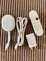 Google Chromecast 4K - Zo goed als nieuw!, Audio, Tv en Foto, Mediaspelers, Ophalen, Zo goed als nieuw, HDMI, Zonder harde schijf