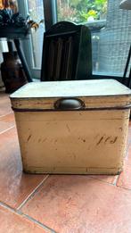 Bakkersblik vanille nootjes, Verzamelen, Blikken, Ophalen of Verzenden, Gebruikt, Overige