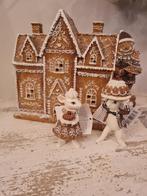 2 kleine beeldjes Gingerbread muisjes Clayre & Eef pr/pst, Heikant 21 Kaatsheuvel, Belle Vieille Brocante, Nieuw, Ophalen of Verzenden