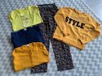 Kledingpakket geel blauw maat 146-152, Ophalen of Verzenden, Zo goed als nieuw, Meisje, Setje