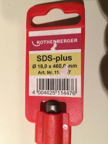 Rothenberger SDS plus boor 18x460.