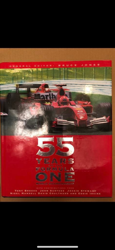 55 Years of Formula One boek, Ophalen of Verzenden