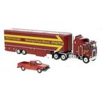 Brekina 85735 Kenworth K100 Momo met VW Caddy, Hobby en Vrije tijd, Modelauto's | 1:87, Nieuw, Brekina, Ophalen of Verzenden, Bus of Vrachtwagen