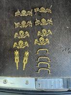 Kabinetbeslag, messing, Ophalen of Verzenden, Gebruikt