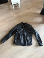 Lams leren jas maat l, Ophalen of Verzenden, Zo goed als nieuw, Maat 52/54 (L), Zwart