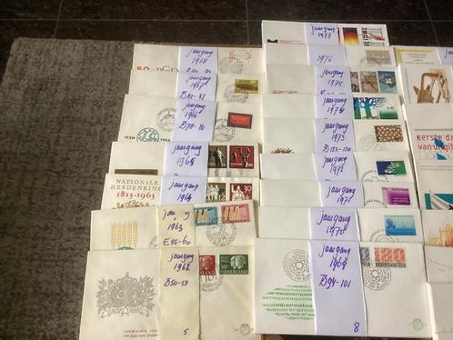 Jaargangen fdc Nederland 1962 tm 2014 Geen kindervellen tot, Postzegels en Munten, Brieven en Enveloppen | Nederland, Envelop