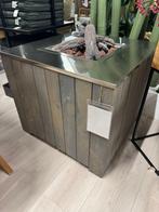 Cosicube vuurtafel 70 new grey wash, Ophalen of Verzenden, Zo goed als nieuw