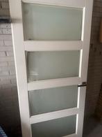 Twee binnendeuren te koop, Doe-het-zelf en Verbouw, Deuren en Horren, Gebruikt, 80 tot 100 cm, Binnendeur, Ophalen of Verzenden