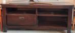 Massief houten tv kast, Huis en Inrichting, Kasten | Televisiemeubels, Gebruikt, 150 tot 200 cm, Minder dan 100 cm, 25 tot 50 cm