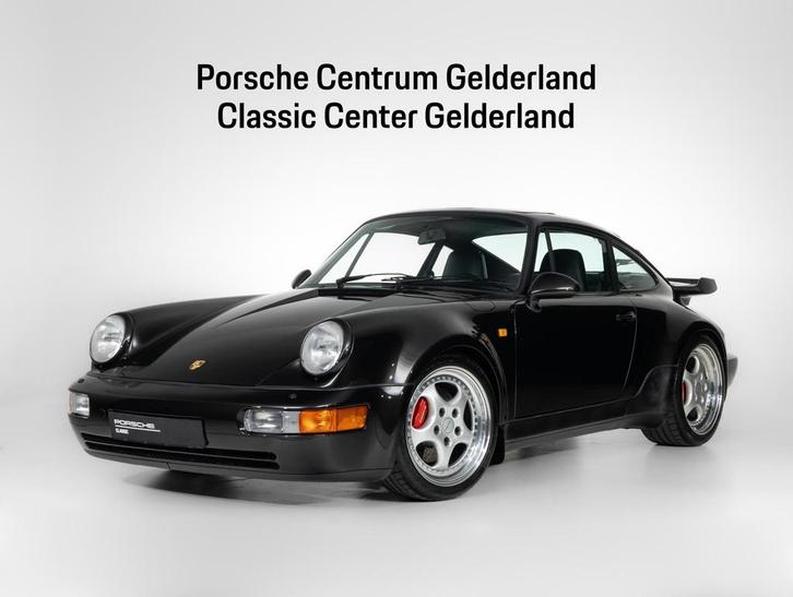 Porsche 911 964 3.6 Turbo, Auto's, Porsche, Bedrijf, Te koop, 4x4, Lederen bekleding, Metallic lak, Open dak, Sportstoelen, Benzine