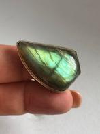 Labradoriet Edelsteen Ring - Maat 16.5, Sieraden, Tassen en Uiterlijk, Ringen, Overige materialen, Overige kleuren, Nieuw, Ophalen of Verzenden