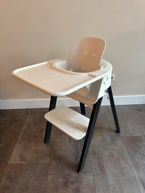 Stokke Steps Complete Set, Kinderen en Baby's, Kinderstoelen, Gebruikt, Meegroeistoel, Aanschuifbaar, Afneembaar eetblad, Gordel(s)